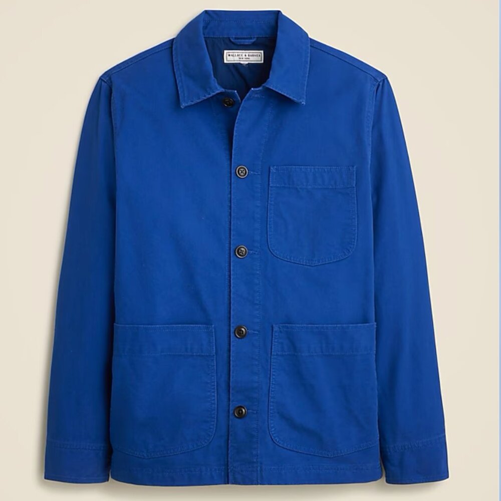 Wallace & Barnes lightweight twill chore jacket - French Work Jacket